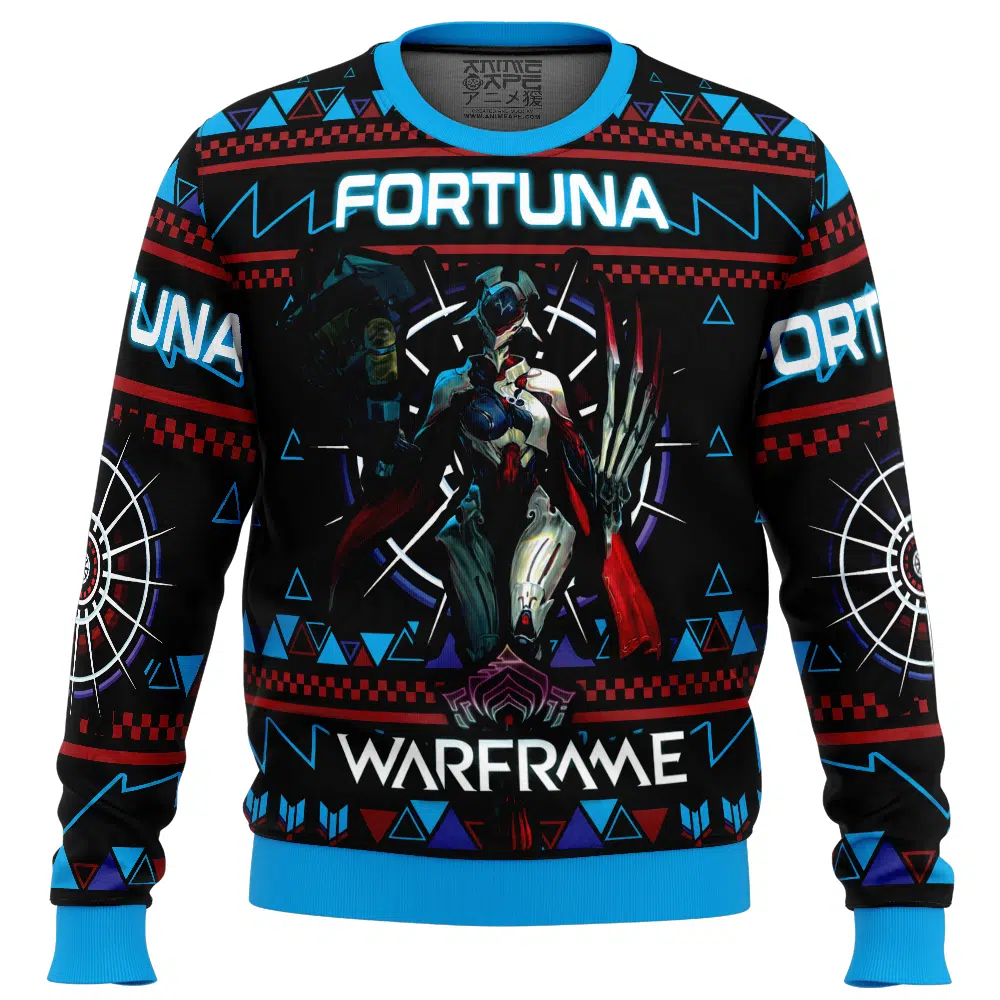 Fortuna Warframe Ugly Christmas Sweater - Warframe Shop